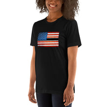 Load image into Gallery viewer, Thick Black Line Flag t-shirt