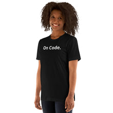 Load image into Gallery viewer, On Code. t-shirt
