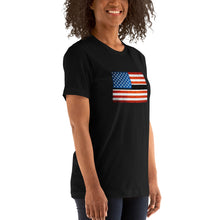 Load image into Gallery viewer, Thick Black Line Flag t-shirt
