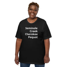 Load image into Gallery viewer, Seminole Creek Cherokee Pequot t-shirt
