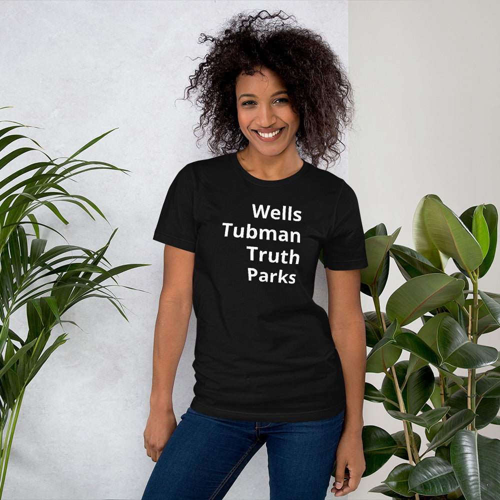 Wells Tubman Truth Parks t-shirt