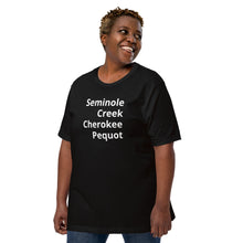 Load image into Gallery viewer, Seminole Creek Cherokee Pequot t-shirt
