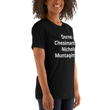 Load image into Gallery viewer, Dorner Chesimard Nichols Muntaqim t-shirt
